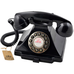 GPO Carrington Nostalgic Design Telephone - Black